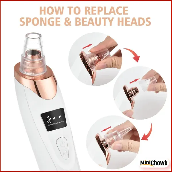 ✨ 5-in-1 Pro Blackhead Remover | Deep Pore Vacuum Cleanser SwagAura