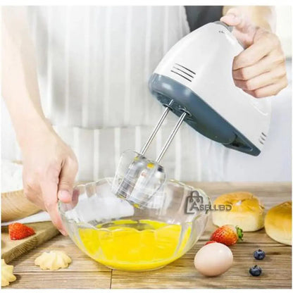 ⚡ Powerful 7-Speed Hand Mixer – Eggs, Batter & Cream SwagAura