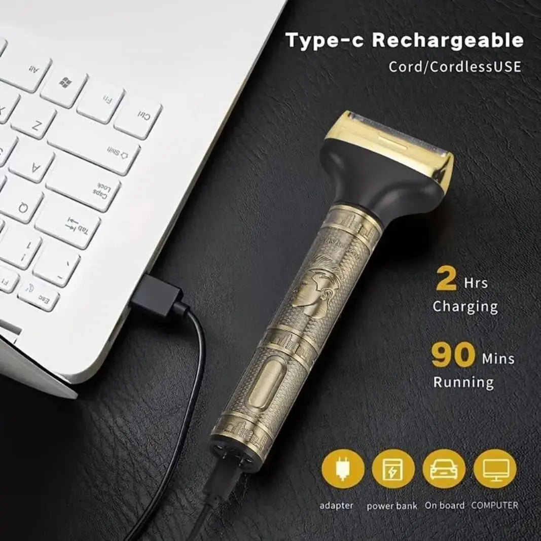 ✨ DL 9266 3-in-1 Pro Grooming Kit | Trimmer, Shaver & Nose Cleaner SwagAura