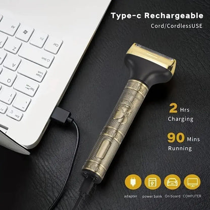 ✨ DL 9266 3-in-1 Pro Grooming Kit | Trimmer, Shaver & Nose Cleaner SwagAura