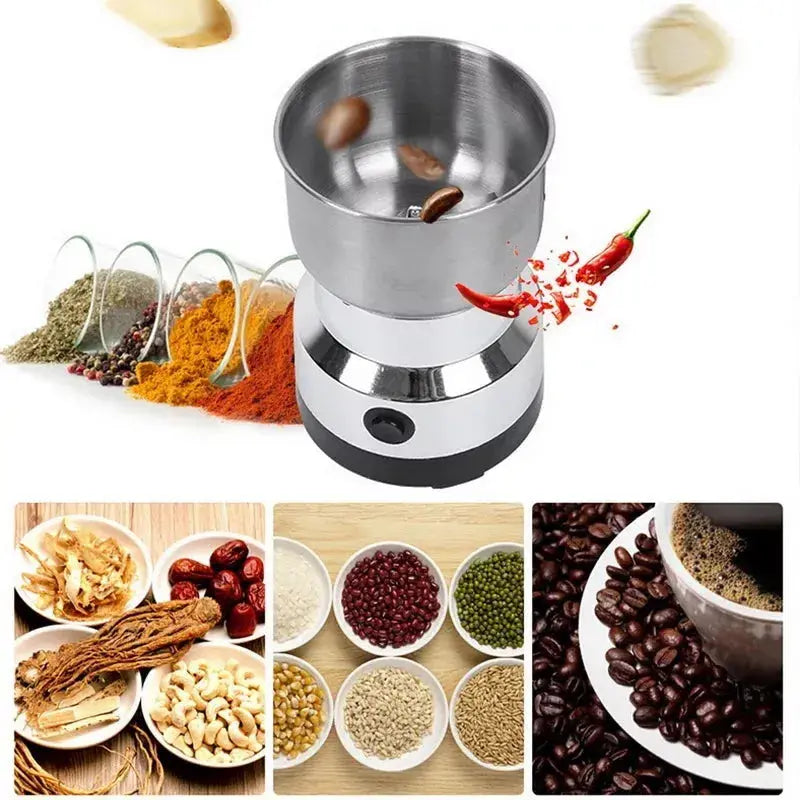 🌿 Powerful Electric Grinder – Fresh & Fast Grinding SwagAura