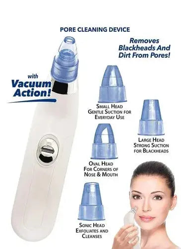 ✨ Derma Suction 4-in-1 Blackhead Remover | Deep Pore Vacuum SwagAura
