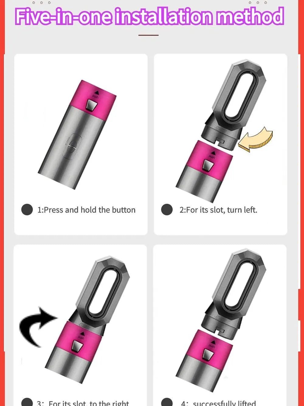 🔥 5-in-1 Hair Styling Tool – Salon-Quality Results at Home SwagAura