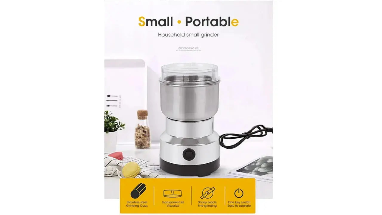🌿 Powerful Electric Grinder – Fresh & Fast Grinding SwagAura