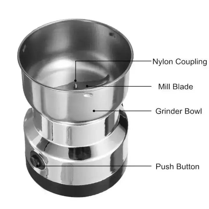 🌿 Powerful Electric Grinder – Fresh & Fast Grinding SwagAura