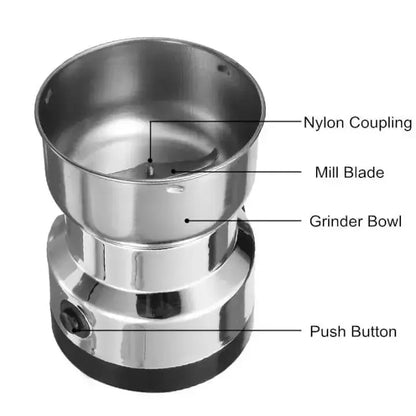 🌿 Powerful Electric Grinder – Fresh & Fast Grinding SwagAura