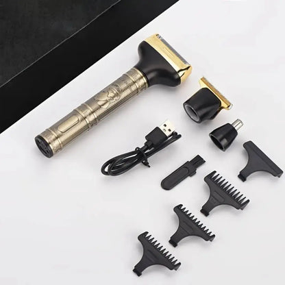 ✨ DL 9266 3-in-1 Pro Grooming Kit | Trimmer, Shaver & Nose Cleaner SwagAura